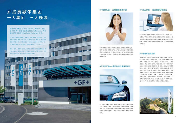 乔治费歇尔集团，一大集团，三大领域
